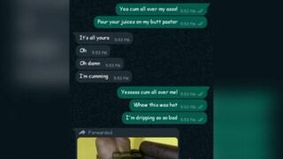 WhatsApp Sex Chat with my Pastor