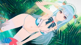 Azur lane: Neptune sex with beautiful girl (3D Hentai)