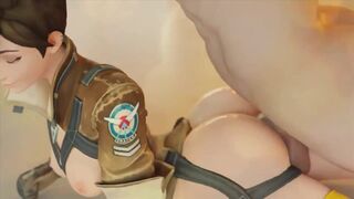 Fucking Tracers Tight Asshole {Overwatch Tracer Hentai}