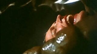 Galaxy Of Terror Worm Sex Scene 16A: It lifted her hips up high for its deeper penetration!