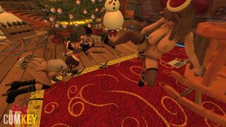 XXXMAS FaceHugger ATTACK! SFM 3D Monster HENTAI Orgy dao