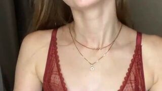 giantess swallows gummy bears and jerks off as they digest in her stomach