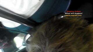 Man Touch her Pussy in Bus and she Liked !