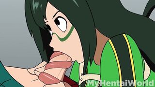 Tsuyu Asui Froppy Hentai Animation Compilation