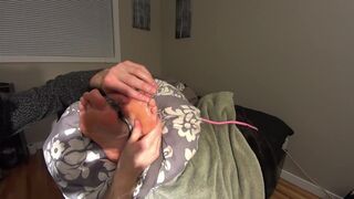 He Ripped Off My Nylons & Tickled My Feet!!