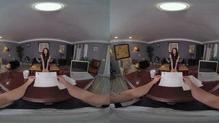 Slutty Assistant Charlotte Sins Seducing Boss To Get A Job VR Porn