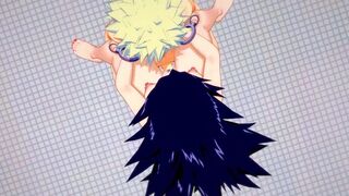 My Hero Academia Hentai - Bakugou Katsuki x Namuri Kayama Hard Sex - Japanese Asian Manga Anime Game Porn