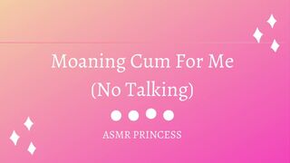 Moaning “Cum For Me” On Repeat ASMR