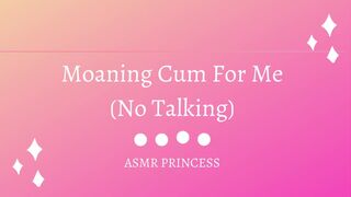 Moaning “Cum For Me” On Repeat ASMR