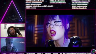 RITA WHEELER GETTING HER TIGHT CYBERPUNK PUSSY DESTROYED BY V, WHILE CUM SPLATTERS EVERYWHERE