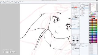 Drawing Anime Girl