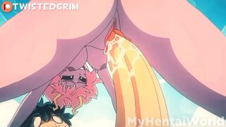 Mina Ashido Hentai Animation Compilation 2
