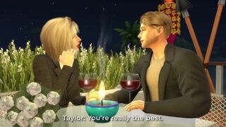 Joe & Taylor's Date Night Turns Into A Sensual Tryst - 3d Hentai