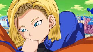 DRAGON BALL - THE BLOWJOB OF ANDROID 18 HENTAI
