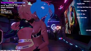 I Let Chat Play With My Lovense Gush While My Partner Rode Me In VRchat