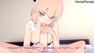 Saber Okita Souji Slowly Fucked Fate GO [Hentai 3D]