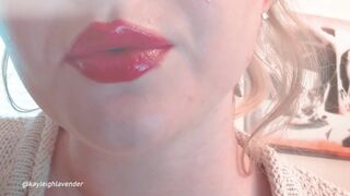 ASMR Mouth Close Up Blowjob Fantasy - Telling You To Cum in My Mouth & Swallow