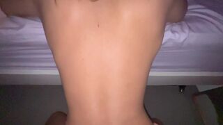 HORNY STEPSIS WANTED MORE THAN JUST CUDDLES ♡♡♡ CUM SHOT!, HAIR PULLING DOGGY