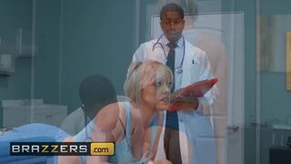 blonde MILF Dee Williams Gets Anal Checked by BBC