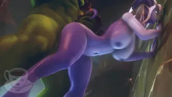 Yrel Reverse Cowgirl and Fucked from Behind (World of Warcraft Parody)