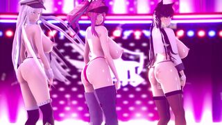 mmd r18 big ass shaking and clapping 3d hentai
