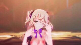 0004 -【R18-MMD】Genshin Impact Fischl 原神菲谢尔 #1