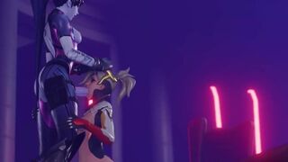 Hentai 3D uncensored Futa Widow x Mercy