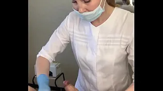 The Man Cums Powerfully Right On The Depilation Procedure. How Do You Think I Removed His Sperm?