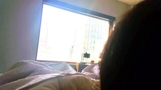 POV Public Sex in Hotel Window in New York City