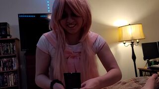 Slutty Schoolgirl Came So Hard She Couldn't Finish! (POV + Shaking Orgasm)