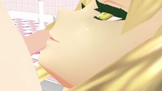 【SEX-MMD】Yukari - Grinding cock on face【No sound】【R-18】