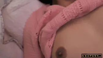 Bored porn video – Bored Teen Ignores Horny Stepbrother