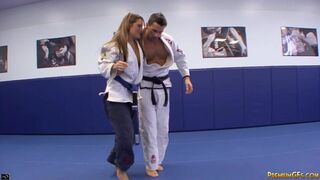 Karate Girl so Pretty and Fucking Hardcore with his coach