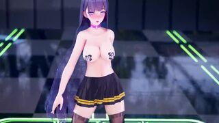 0117 -【R18-MMD】Honkai Impact 3 APHO Raiden Mei 崩坏3 雷电芽衣 - Thumbs up