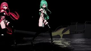 0131 -【R18-MMD】Kantai colelction Kawazake & Yamakaze - GLIDE