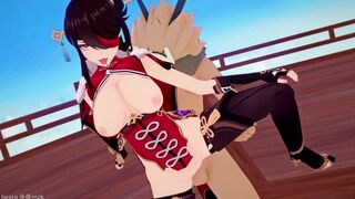 0105 -【R18-MMD】永夜MZK- Genshin Impact 原神 segs on all female characters