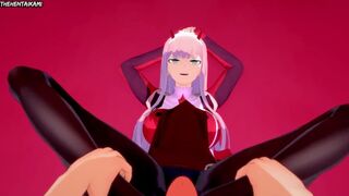 Hentai POV Feet Zero Two DARLING in the FRANXX