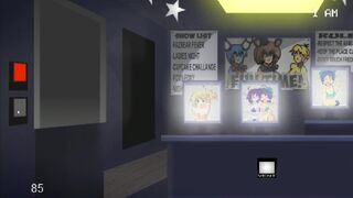 Five Nights in Anime v5 2nd attempt to beat the game