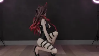 R18-MMD-4K】Demon Slayer Nezuko 禰豆子 Pink Cat - FAPCAT