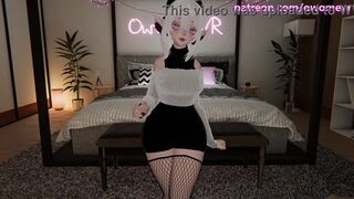 Horny vtuber gives you a JOI with dirty talk UwU - VRchat erp - Trailer