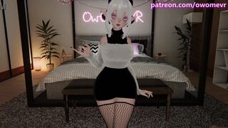 Horny vtuber gives you a JOI with dirty talk UwU - VRchat erp - Trailer