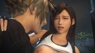 3D Compilation: Tifa Lockhart Aerith Threesome Fuck Final Fantasy 7 Tifa Uncensored Hentai
