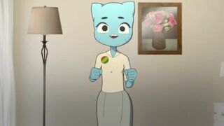 Cartoon cat finds mom’s onlyfans