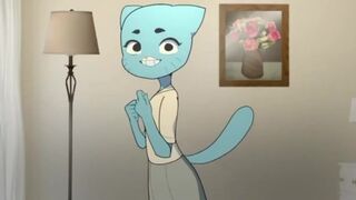 Cartoon cat finds mom’s onlyfans