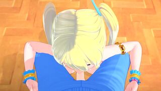 Lucy Heartfilia dance for Tanjiro and lets him FUCK