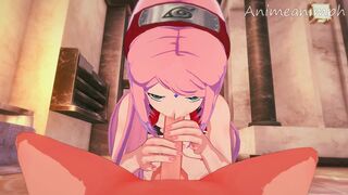Naruto Shippuden Fucking Sakura Haruno Until Creampie - Anime Hentai 3d