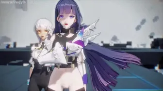 0431 -【R18-MMD-4K】Honkai Impact 3rd 崩坏三Mei Senpai Teaching Carole芽衣队长，你能再表演一下那个吗？