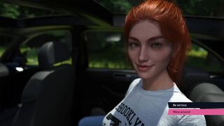 Summer Heat: One Guy And Two Sexy Girls In The Car-Ep3