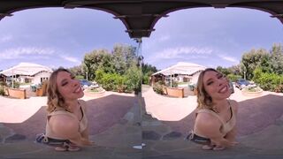 Blonde Babe Anya Olsen Celebrates New Electric Car With Wild Energetic Fuck VR Porn