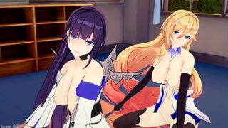 0450 -【R18-MMD】永夜mzk - Honkai Impact 3rd 崩坏三 Queens of Honkai - WiggleWiggle